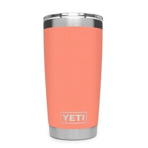 YETI Rambler 20 oz Tumbler - Vibrant Coral
